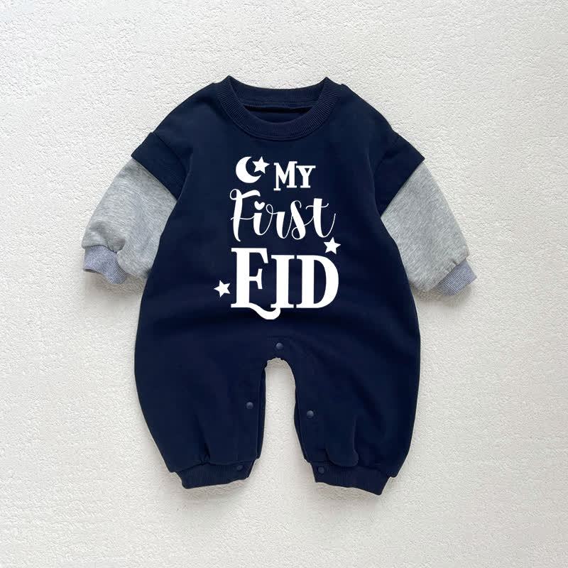 MY FIRST EID Tutina per neonato color blu scuro - Blu scuro - 18-24 mesi - image 1