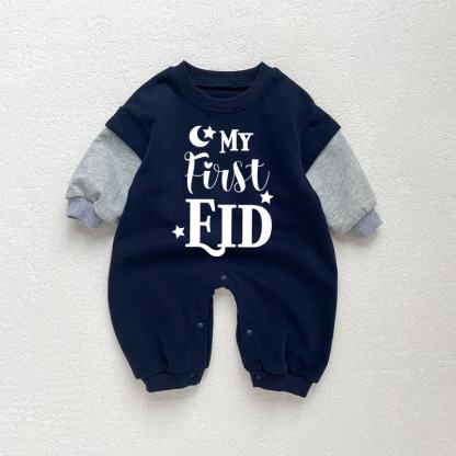 MY FIRST EID Tutina per neonato color blu scuro - Blu scuro - 18-24 mesi - image 1