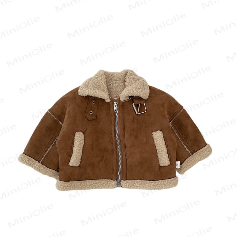 Giacca foderata in pile per neonati e bambini - image 4