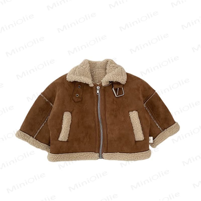 Giacca foderata in pile per neonati e bambini - image 4