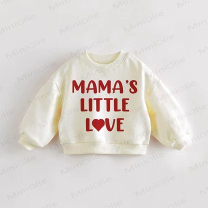 Felpa color crema per neonati e bambini MAMA'S LITTLE LOVE - Crema - 3-5T - image 1