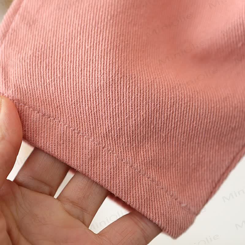 Salopette in tessuto a forma di fungo per neonati e bambini - image 11