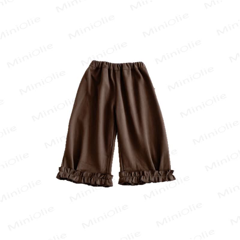 Pantaloni in pizzo dolce per bambina - image 3