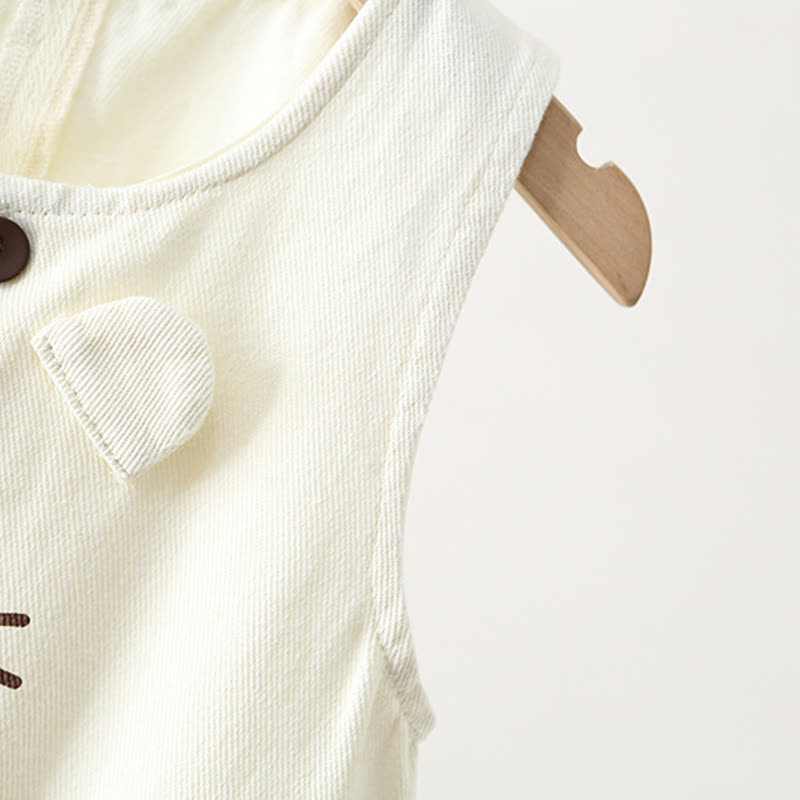 Salopette di jeans a forma di gatto per neonati e bambini - image 8