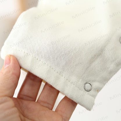 Salopette di jeans a forma di gatto per neonati e bambini - image 11