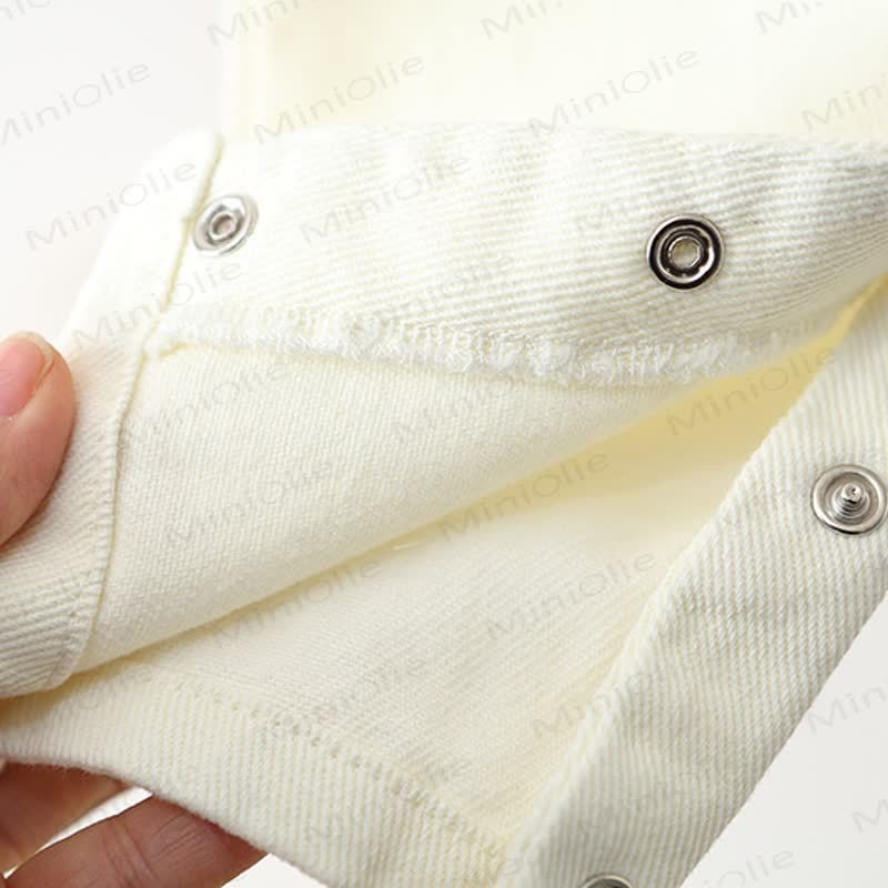 Salopette di jeans a forma di gatto per neonati e bambini - image 14