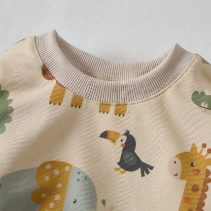 Set da 2 pezzi Baby Beige Zoo - image 5