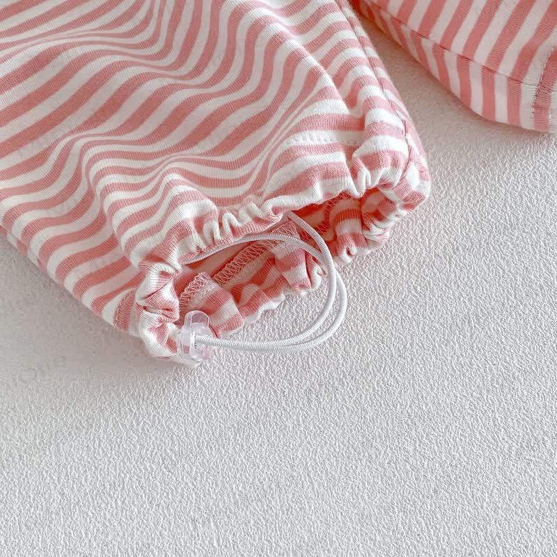 Pantaloni a righe con animali per neonati e bambini - image 8