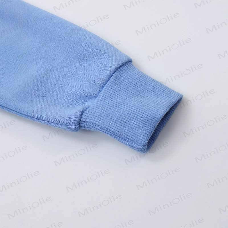 Felpa con cappuccio e zip a forma di fungo per bambina - image 4