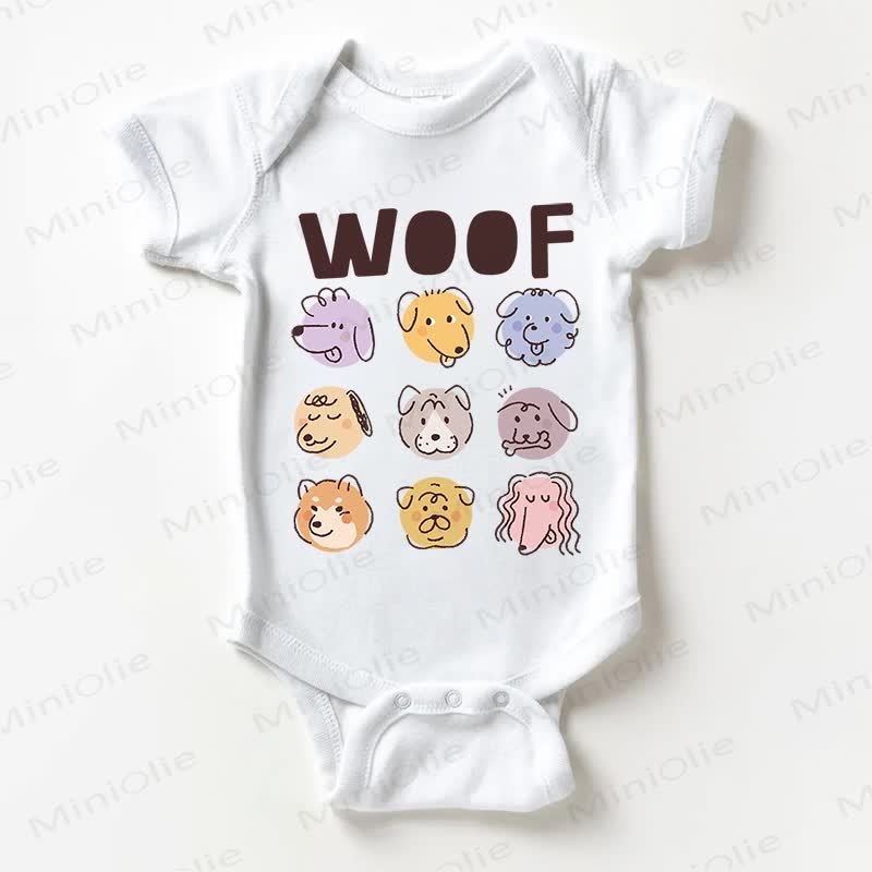 Body per cani WOOF Baby White - Bianco - 18-24 mesi - image 1