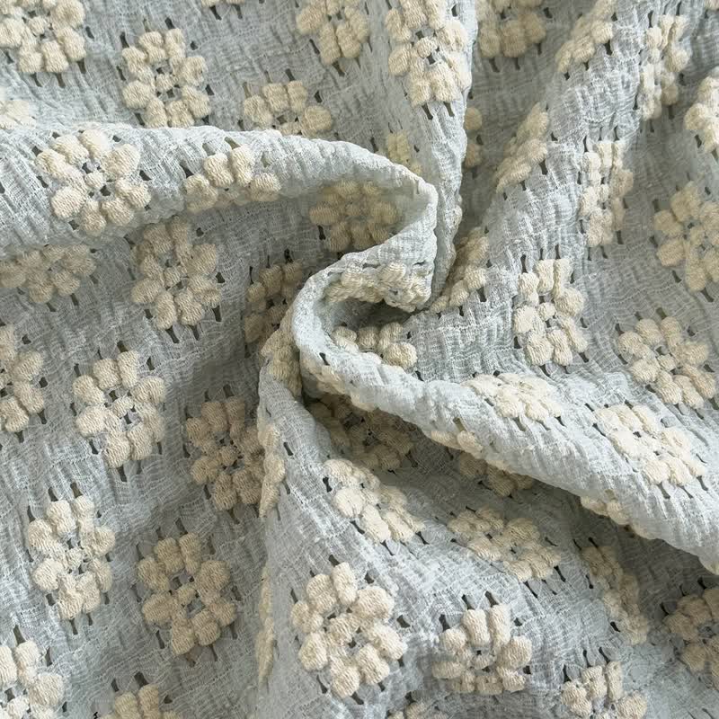Completo in maglia da 2 pezzi con fiori ricamati per bambina - image 10