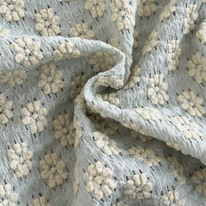 Completo in maglia da 2 pezzi con fiori ricamati per bambina - image 10