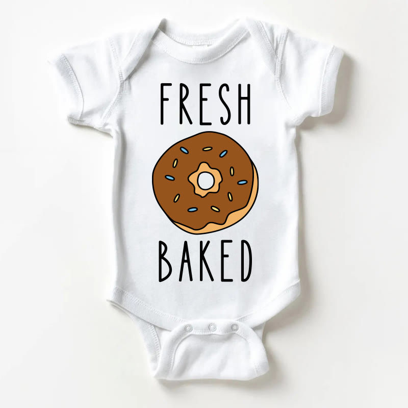 Body bianco per neonati FRESH BAKED - Bianco - 18-24 mesi - image 1