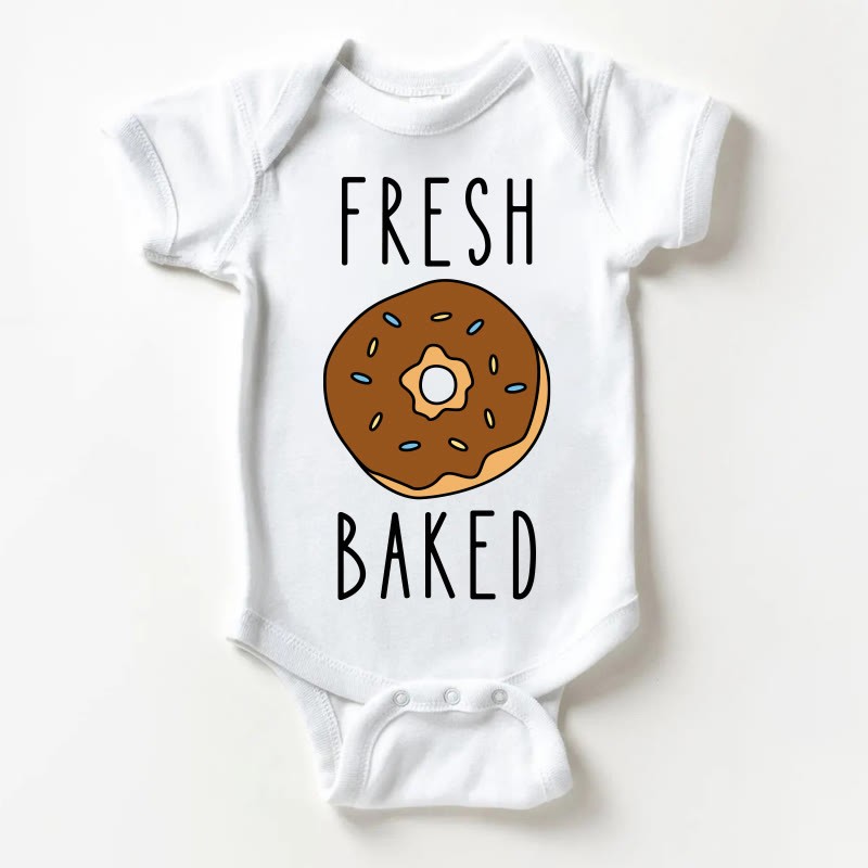 Body bianco per neonati FRESH BAKED - Bianco - 18-24 mesi - image 1