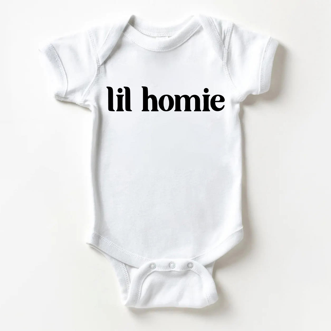 Tutina bianca per neonato LIL HOMIE - Bianco - 18-24 mesi - image 1