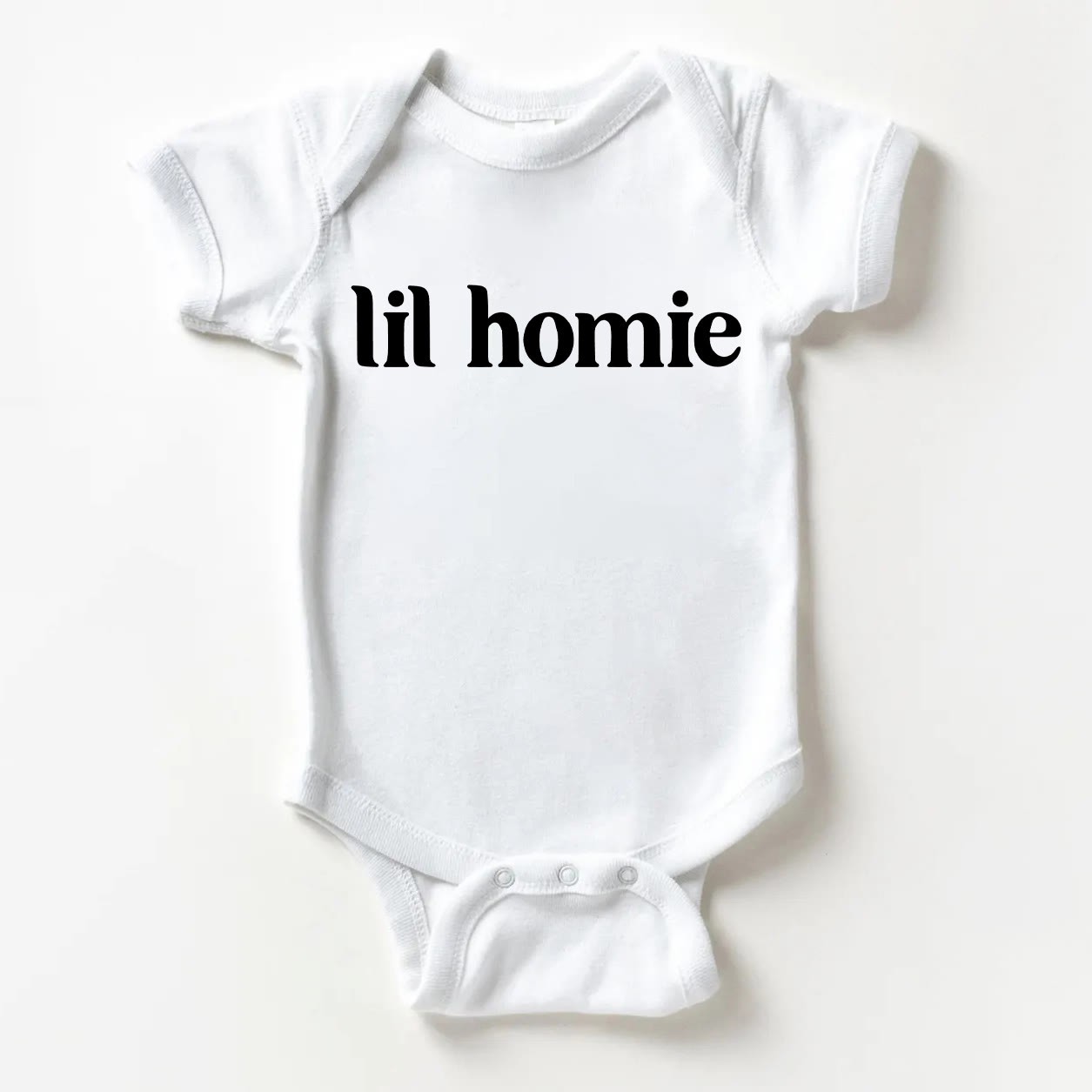 Tutina bianca per neonato LIL HOMIE - Bianco - 18-24 mesi - image 1