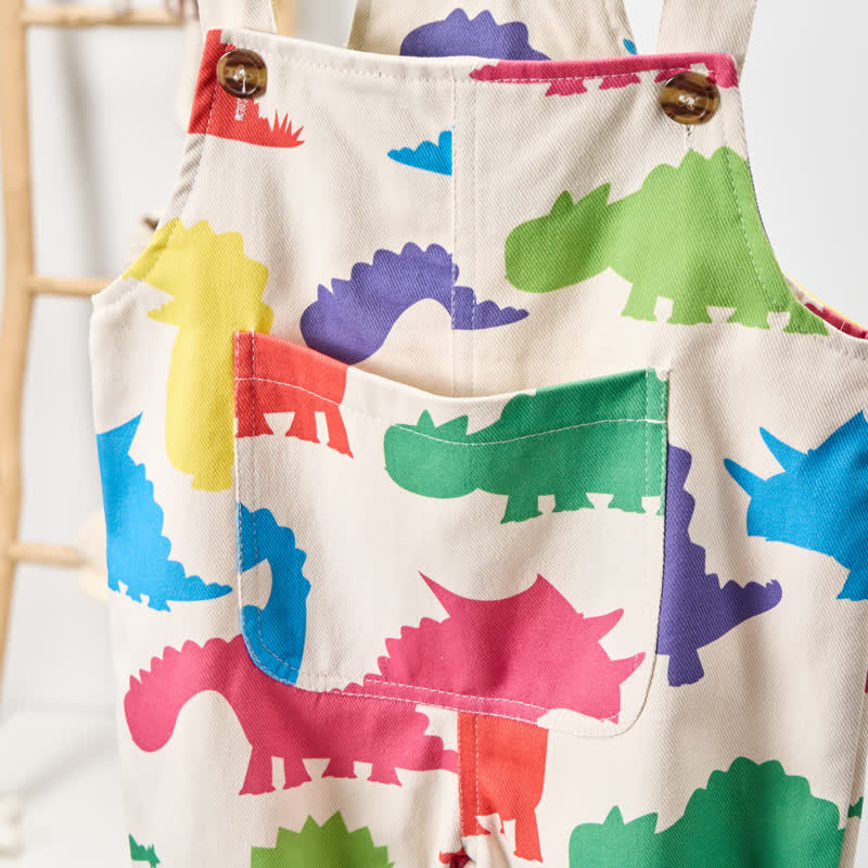 Tuta colorata con dinosauri per neonati e bambini - image 6