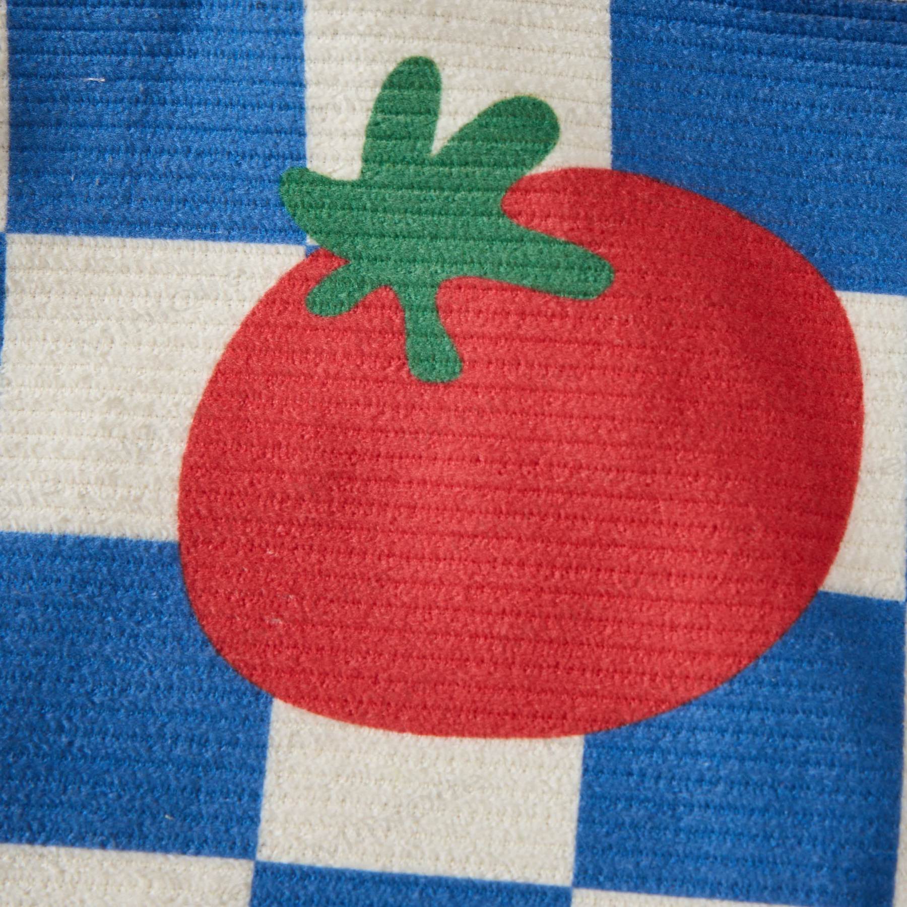 Pantaloni in velluto a coste con pomodori a scacchi per neonati e bambini - image 4