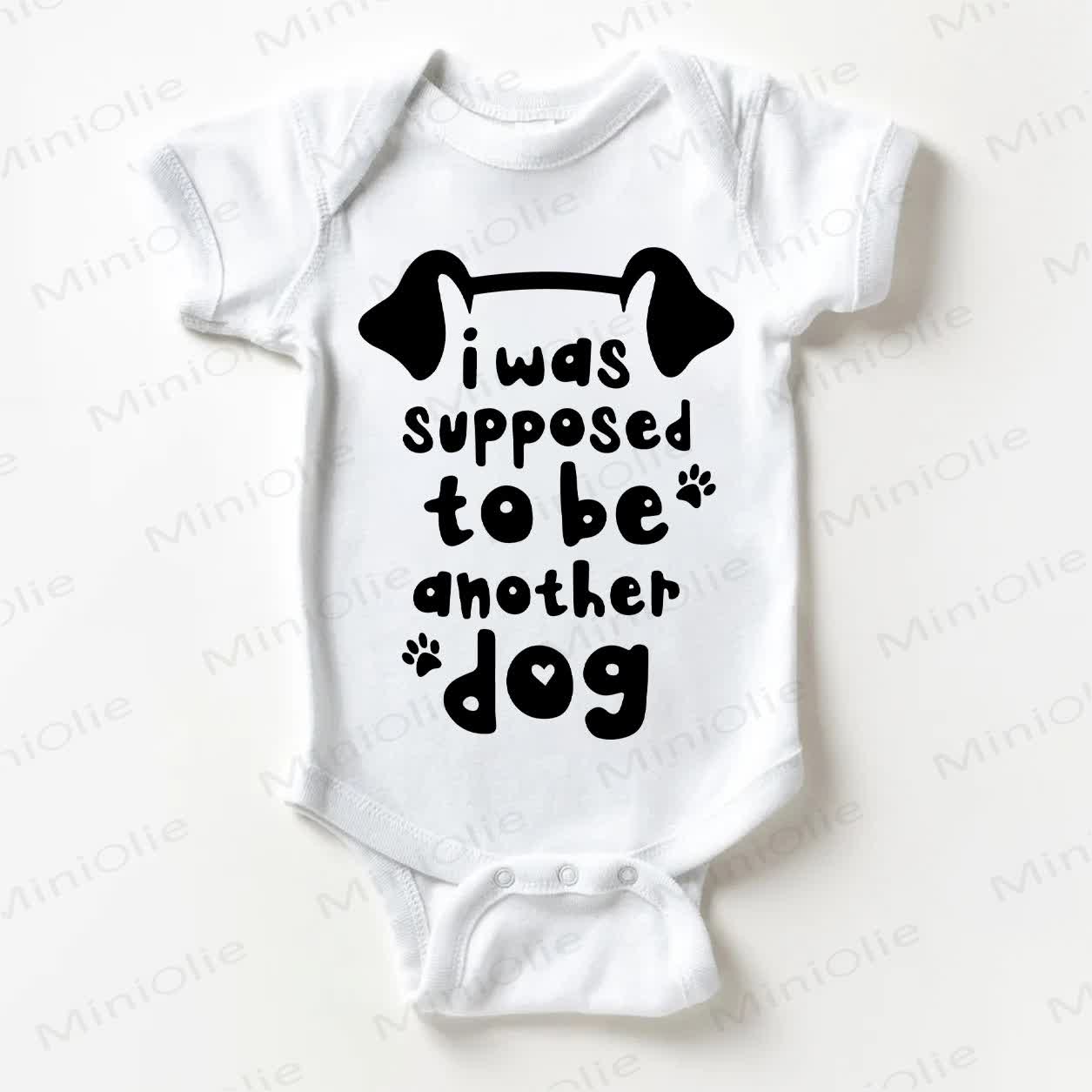 DOVEVO ESSERE UN ALTRO CANE Body bianco per neonati - Bianco - 18-24 mesi - image 1