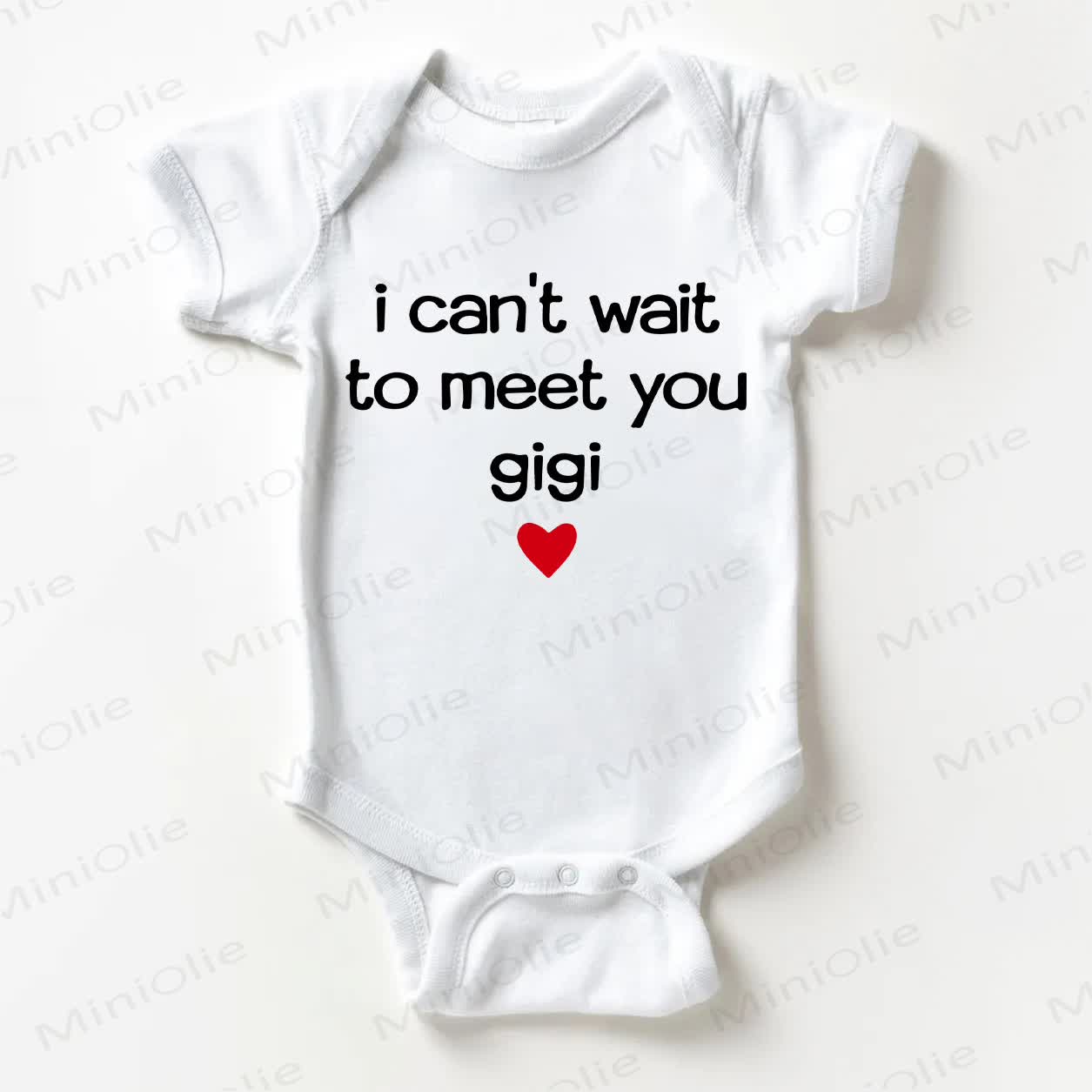 NON VEDO L'ORA DI INCONTRARTI GIGI Baby Body Bianco - Bianco - 18-24 mesi - image 1