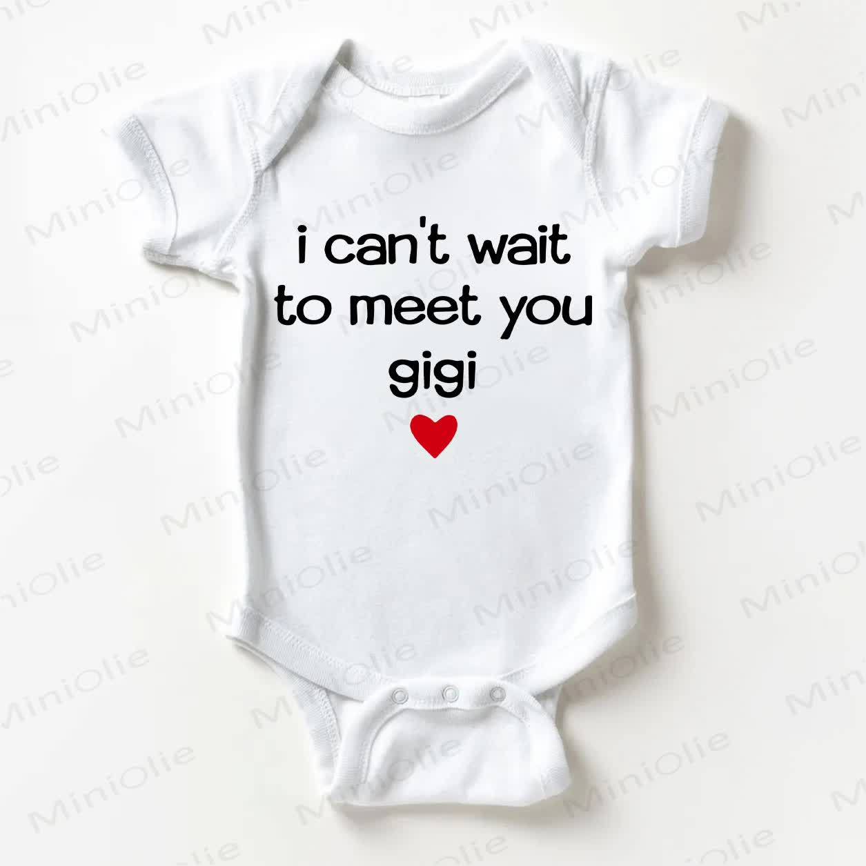 NON VEDO L'ORA DI INCONTRARTI GIGI Baby Body Bianco - Bianco - 18-24 mesi - image 1