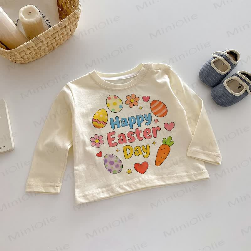 BUONA PASQUA Top per neonati - Beige - 2-3T - image 1