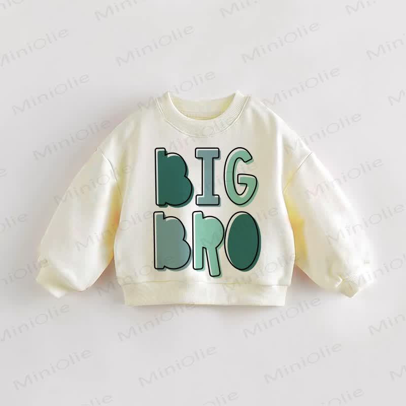 Felpa beige per bambini piccoli, BIG BRO/SORELINA/SORELINA - FRATELLO MAGGIORE - 3-5T - image 1