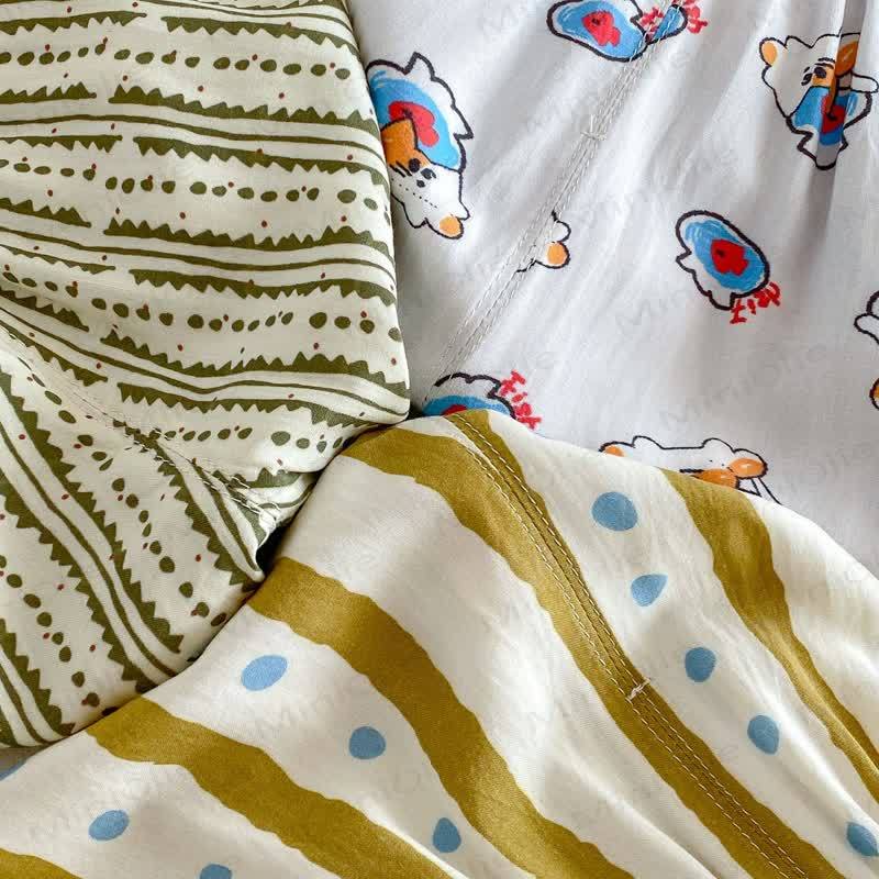 Pantaloni casual a pois per neonati e bambini - image 6