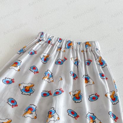 Pantaloni casual a pois per neonati e bambini - image 7