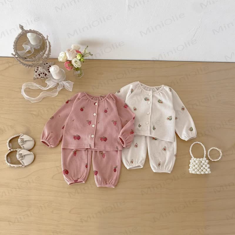 Set per waffle avocado/melograno per neonati e bambini - image 1