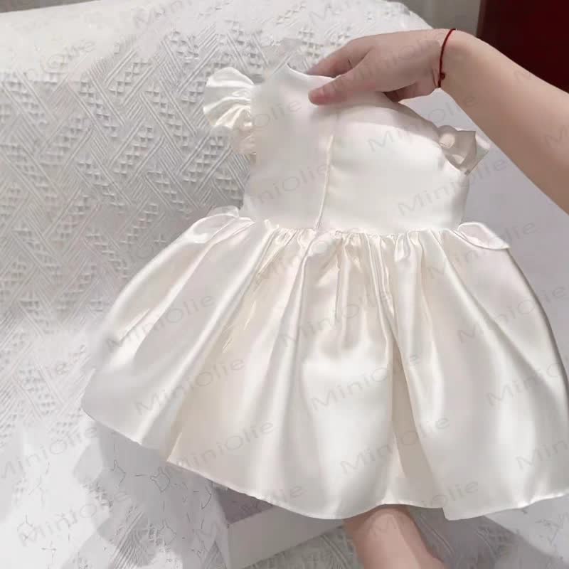 Vestito bianco per compleanno bambina - image 4