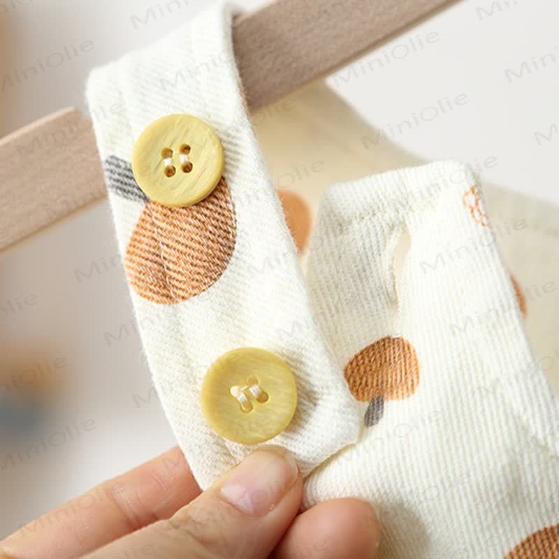 Salopette con tasche a fungo per neonati e bambini - image 3