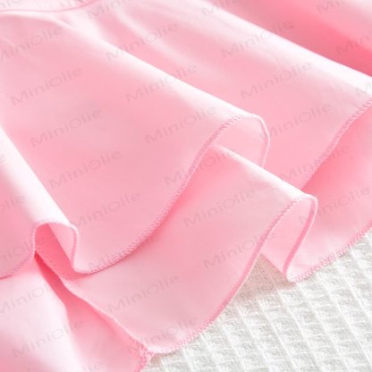 Vestitino senza maniche rosa per bambina - image 7