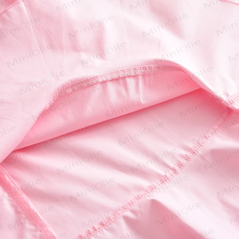 Vestitino senza maniche rosa per bambina - image 8