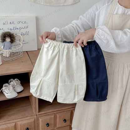 Pantaloni a tinta unita per neonato/bambino - image 2