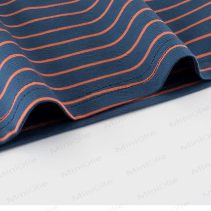T-shirt girocollo a righe per bambini - image 6