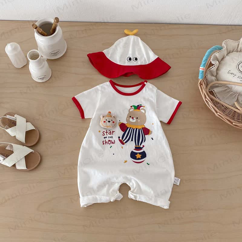 STAR OF THE SHOW Tutina per neonati con cappellino - Bianco - 18-24 mesi - image 1