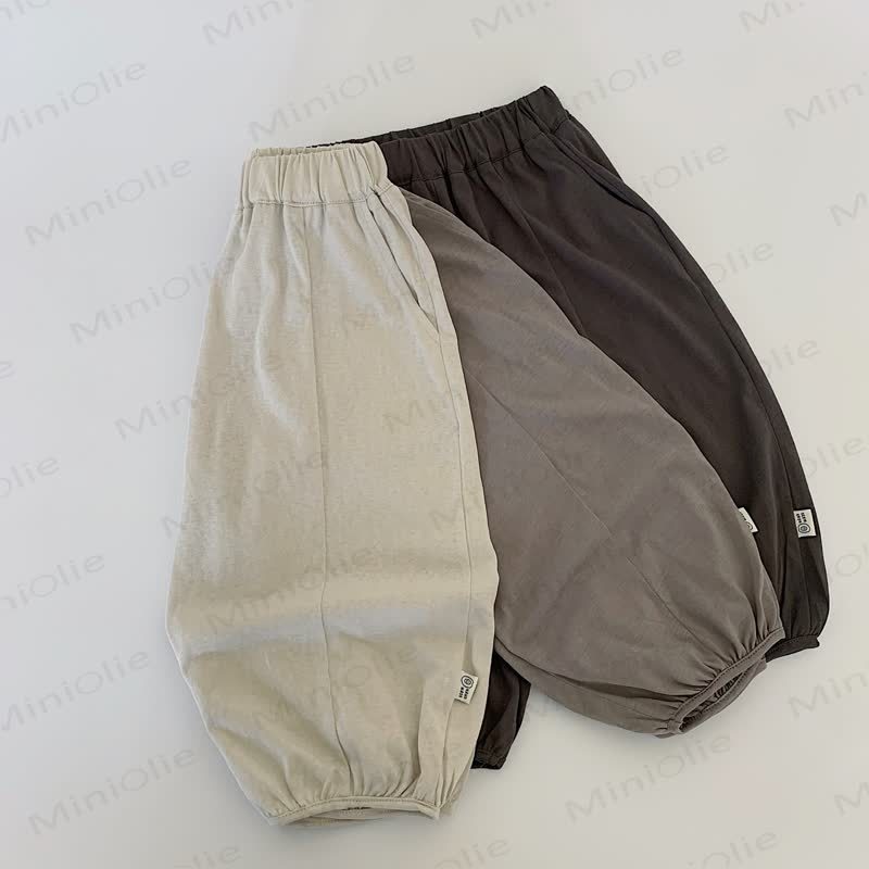 Pantaloni casual per bambini piccoli con elastico in vita - image 4