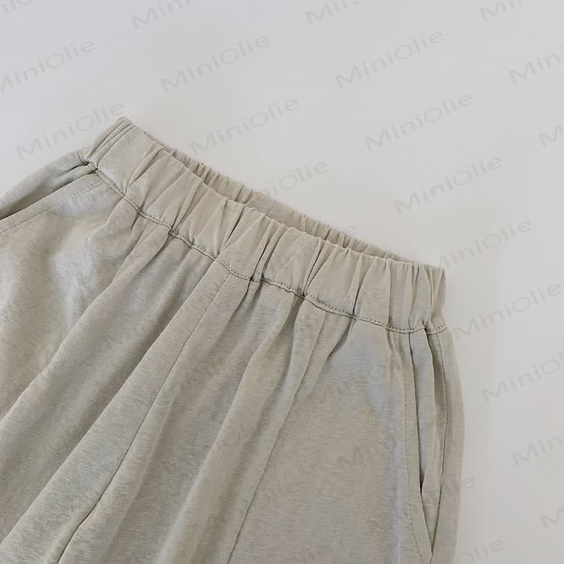 Pantaloni casual per bambini piccoli con elastico in vita - image 6