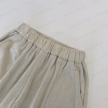 Pantaloni casual per bambini piccoli con elastico in vita - image 6