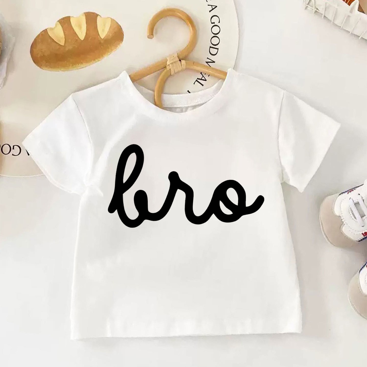 T-shirt bianca per bambini LOVE - Bianco - 6-7T - image 1