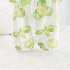 Kimono tutina con motivo prugna baby - image 4