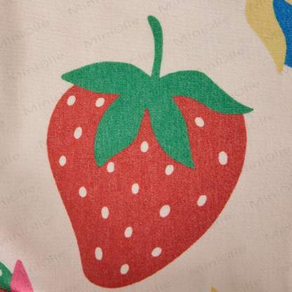 Tutina beige a forma di fragola per neonati - image 6