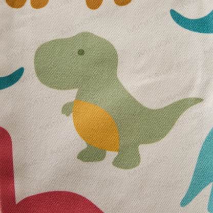 Tuta a righe verticali per neonati e bambini piccoli con dinosauri - image 7