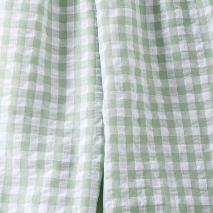 Kleinkind Mädchen Gingham Schleife con Vichy-Karo e Strampler - image 7