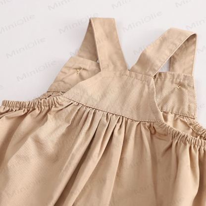 Completo da bambina composto da vestitino e maglietta con orsetto, due pezzi. - image 6