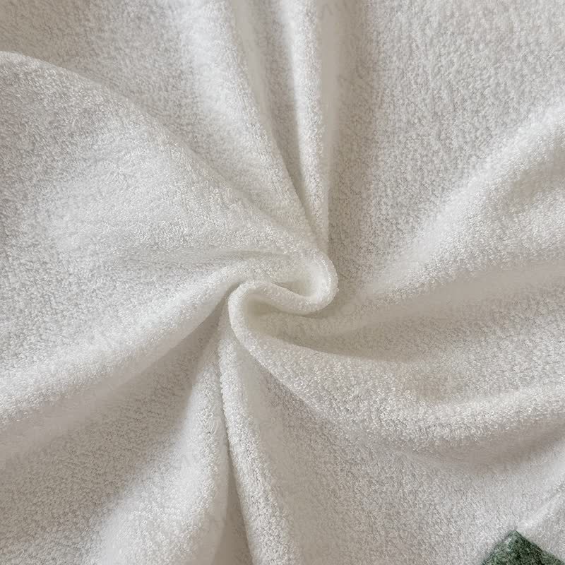 Completo baby in spugna con top corto e pantaloncini a quadri. - image 5