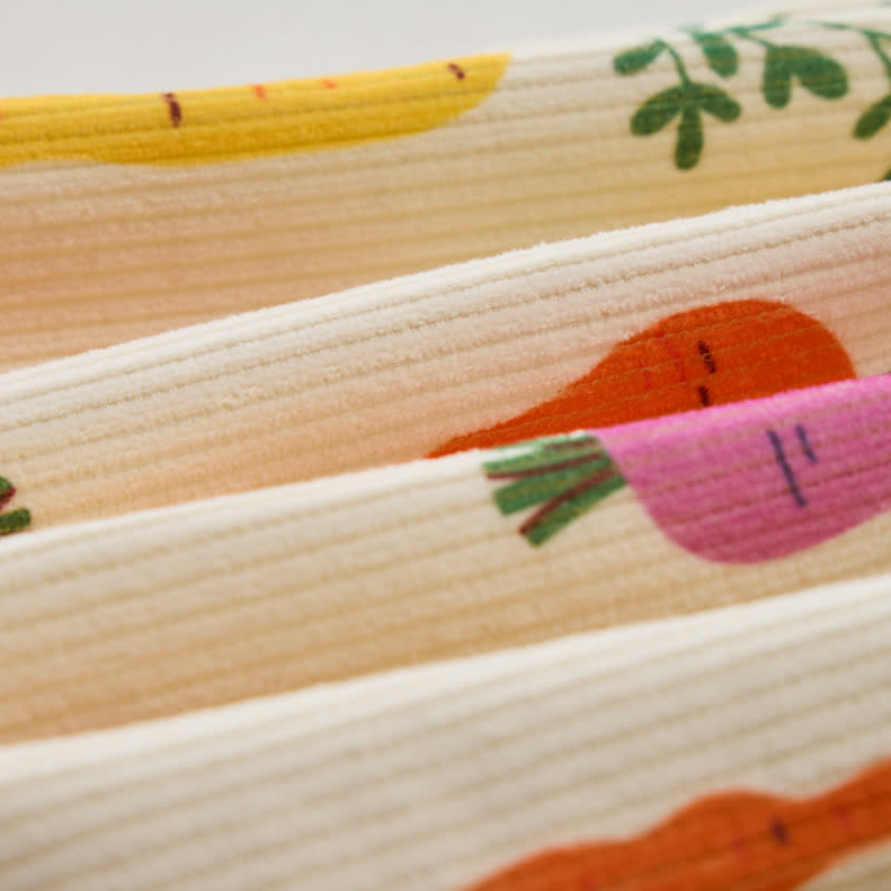 Pantaloni beige in velluto a coste per neonati e bambini - image 6