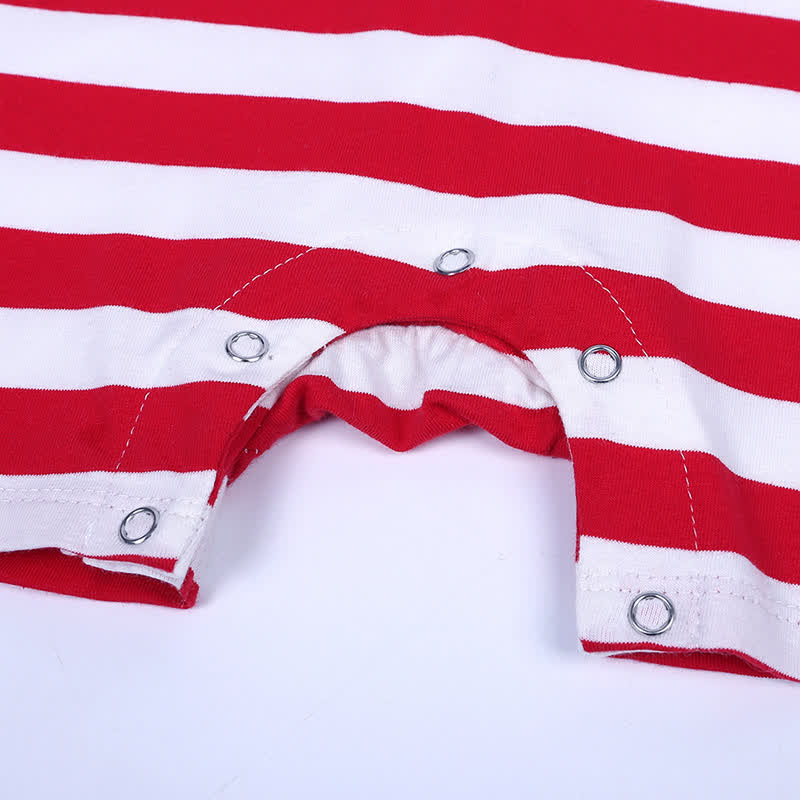 Tutina estiva a righe per neonati - image 9