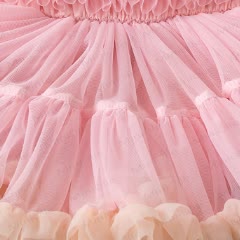 Abito da principessa senza maniche in pizzo per bambina - image 14